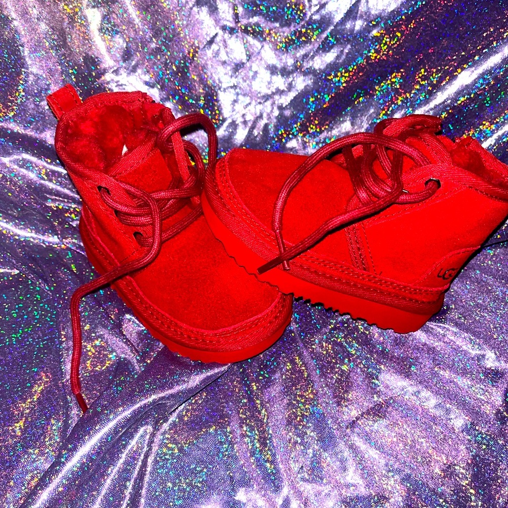 Infant Red Ugg Boots